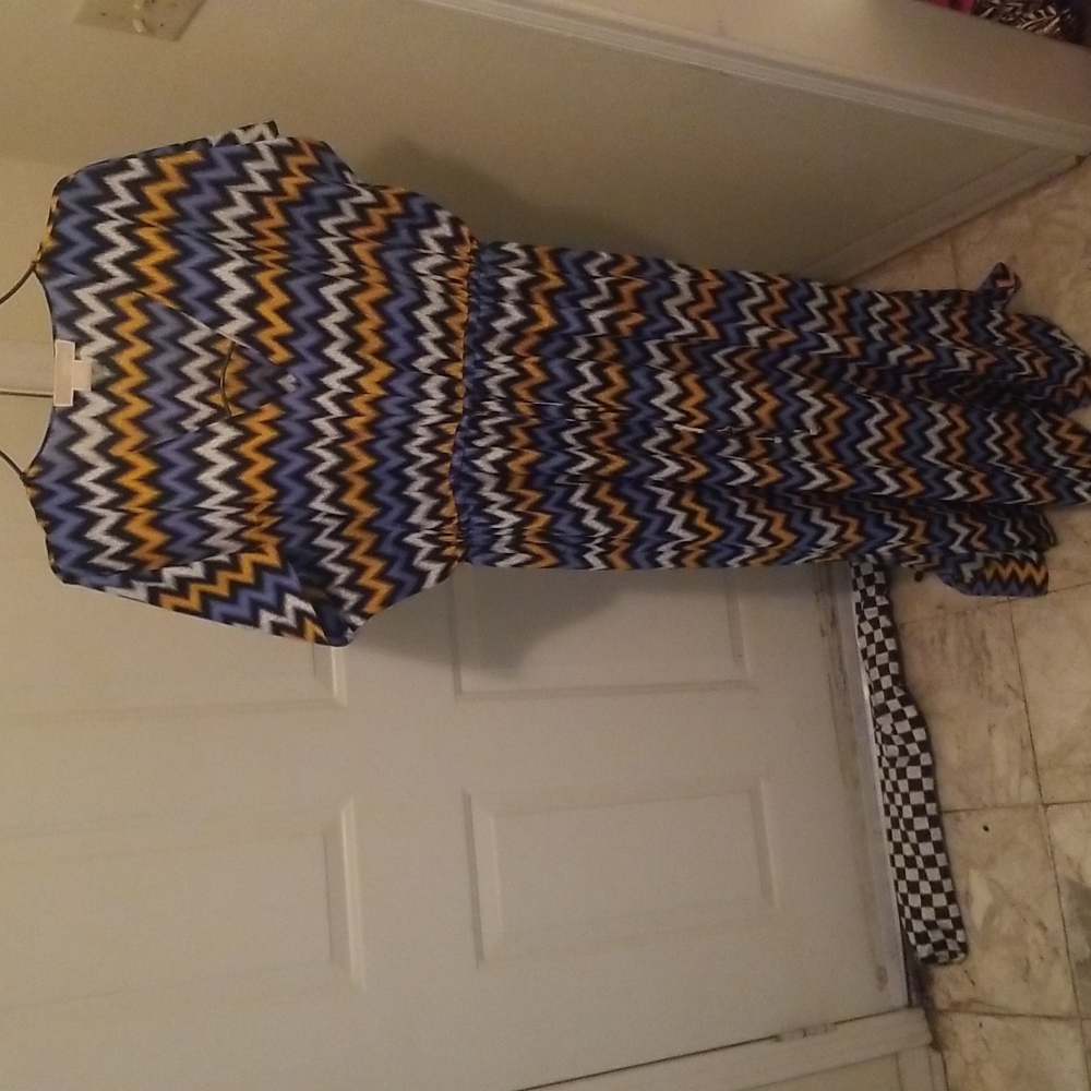 Michael Kors maxi dress with splits on both sides. Size 1x